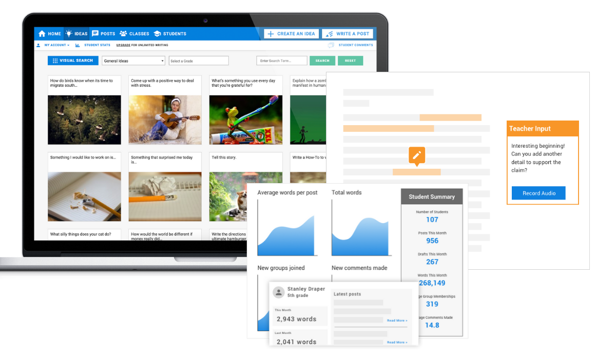 Write About feature blog image - custom website design
